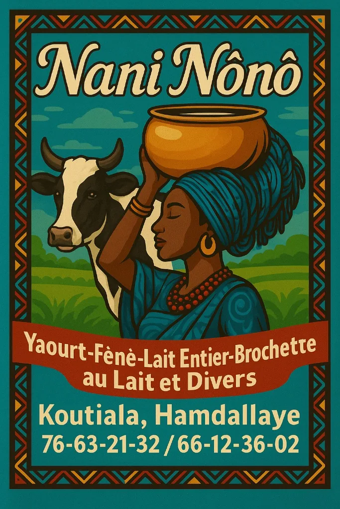 Nani Nônô — Affiche Produits Laitiers